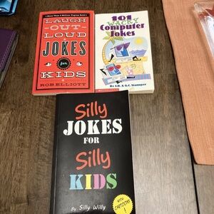 Kids Joke Book Bundle 1001 Cool Gross Jokes & Try Not To Laugh Challenge